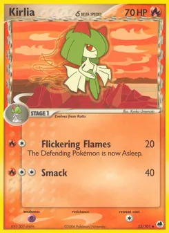 Kirlia δ #33, Reverse Foil