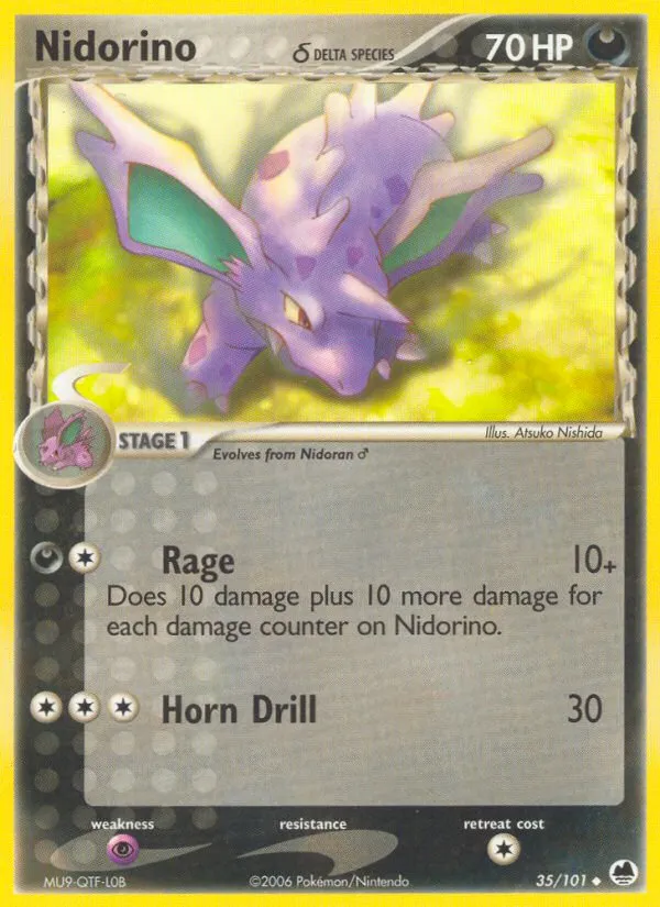 Nidorino δ #35, Dragon Frontiers