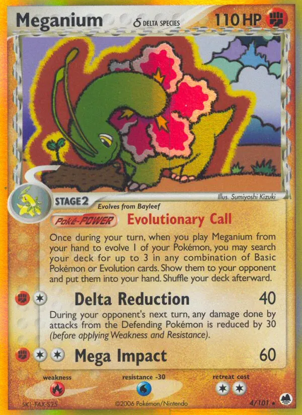 Meganium δ #4, Dragon Frontiers