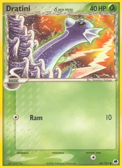 Dratini δ #46, Reverse Foil