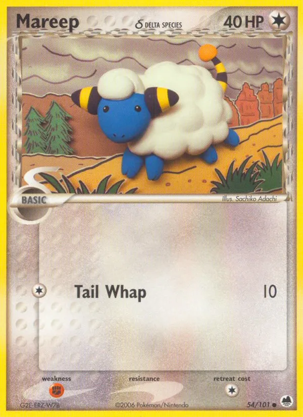 Mareep δ #54, Dragon Frontiers