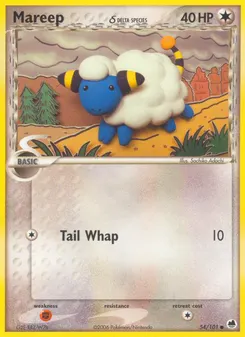 Mareep δ #54, Reverse Foil