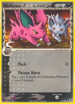 Nidoran ♂ δ #57, Reverse Foil