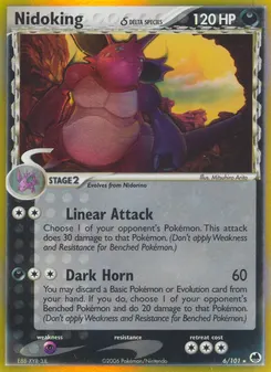 Nidoking δ #6, Reverse Foil