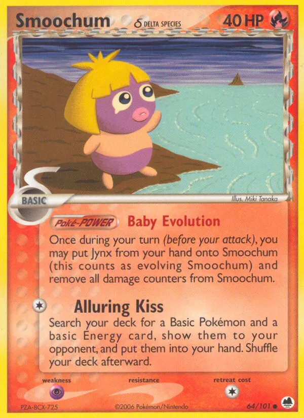 Smoochum δ #64, Dragon Frontiers