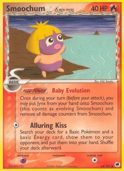 Smoochum δ #64, Reverse Foil