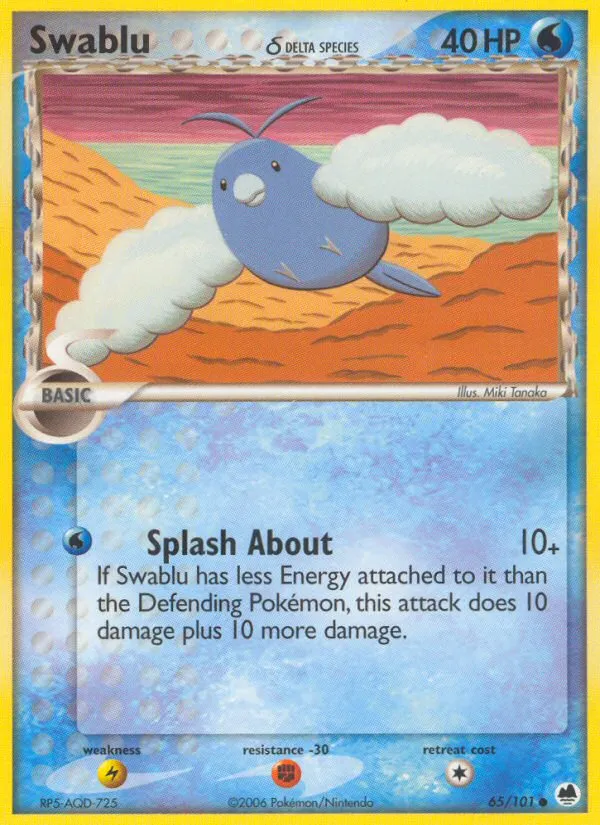 Swablu δ #65, Dragon Frontiers