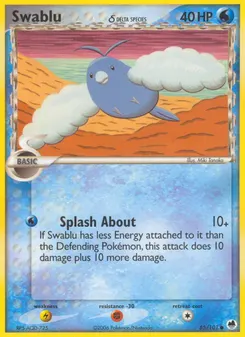 Swablu δ #65, Reverse Foil
