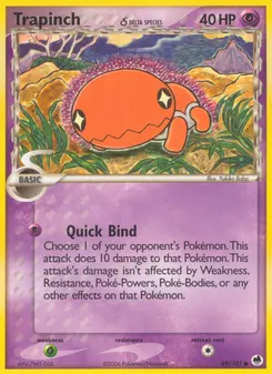 Trapinch δ #69, Reverse Foil