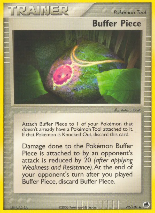 Buffer Piece #72, Dragon Frontiers Reverse Foil
