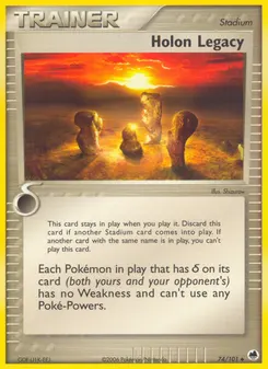Holon Legacy #74, Reverse Foil
