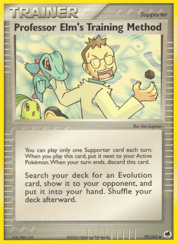 Professor Elm's Training Method #79, Dragon Frontiers Professor Program