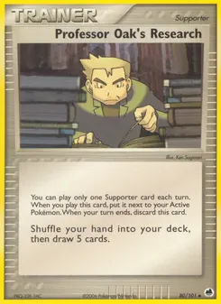 Professor Oak's Research #80, Reverse Foil