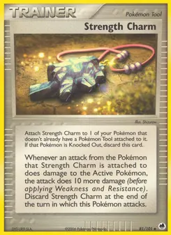Strength Charm #81, Reverse Foil