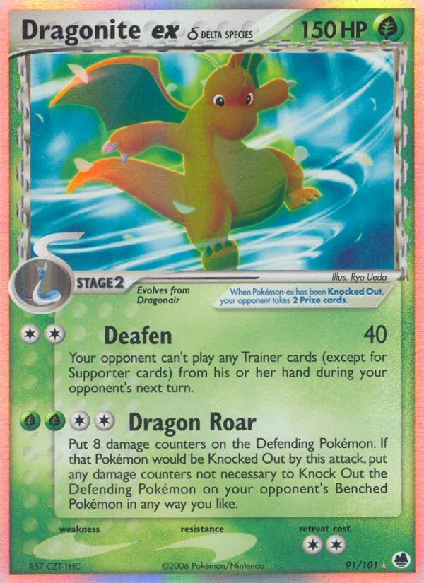 Dragonite ex δ #91, Dragon Frontiers