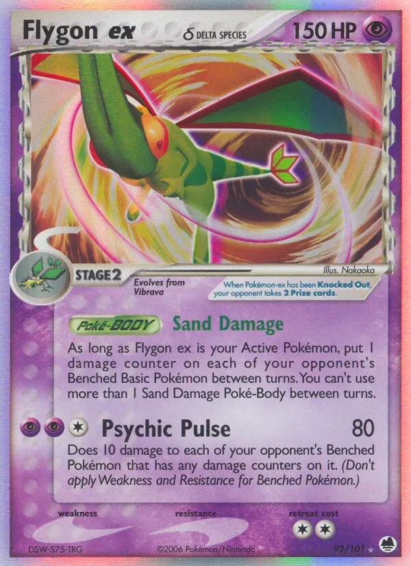 Flygon ex δ #92, Dragon Frontiers