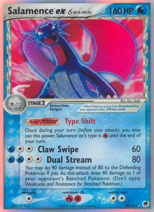 Salamence ex δ #98, Dragon Frontiers