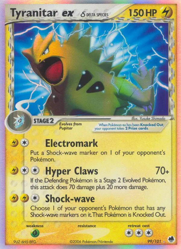 Tyranitar ex δ #99, Dragon Frontiers