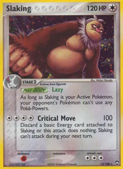 Slaking #13, Reverse Foil