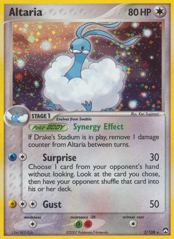Altaria #2, Power Keepers Reverse Foil