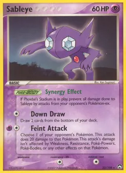 Sableye #22, Reverse Foil