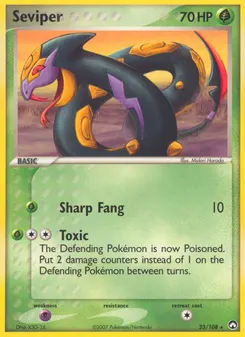 Seviper #23, Reverse Foil
