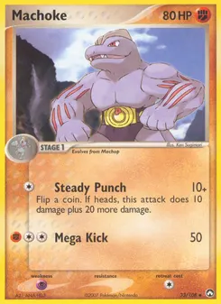 Machoke #33, Reverse Foil