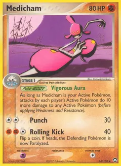 Medicham #34, Reverse Foil