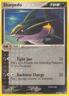 Sharpedo #38, Reverse Foil