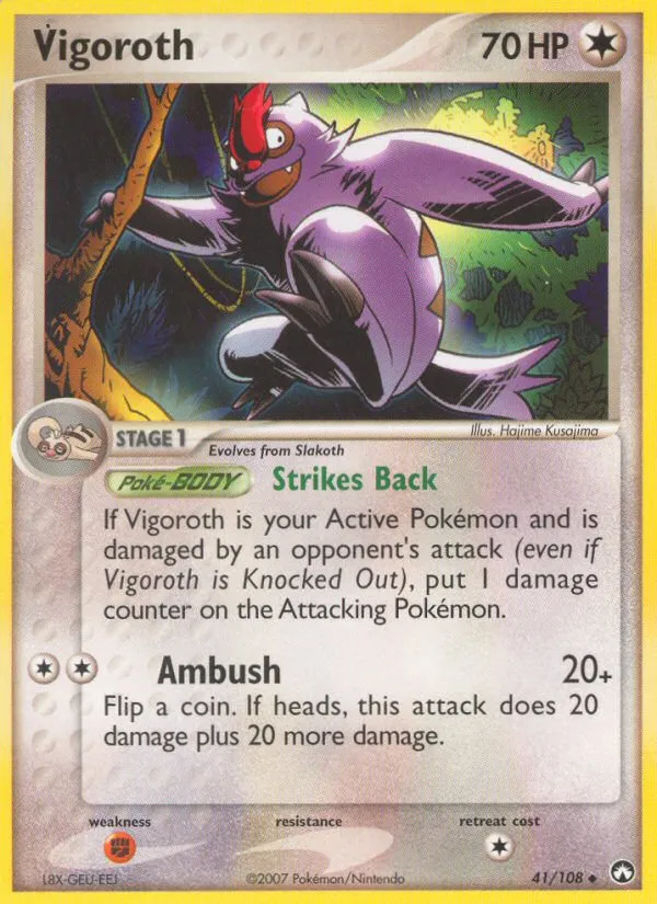 Vigoroth #41, Power Keepers