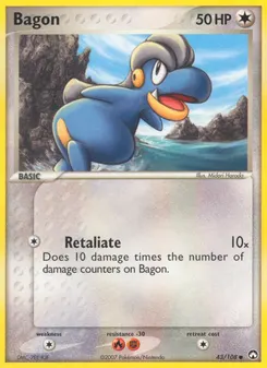 Bagon #43, Reverse Foil