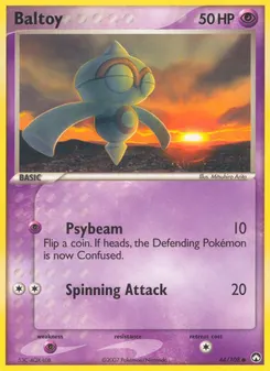 Baltoy #44, Reverse Foil