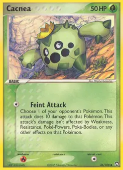 Cacnea #46, Reverse Foil