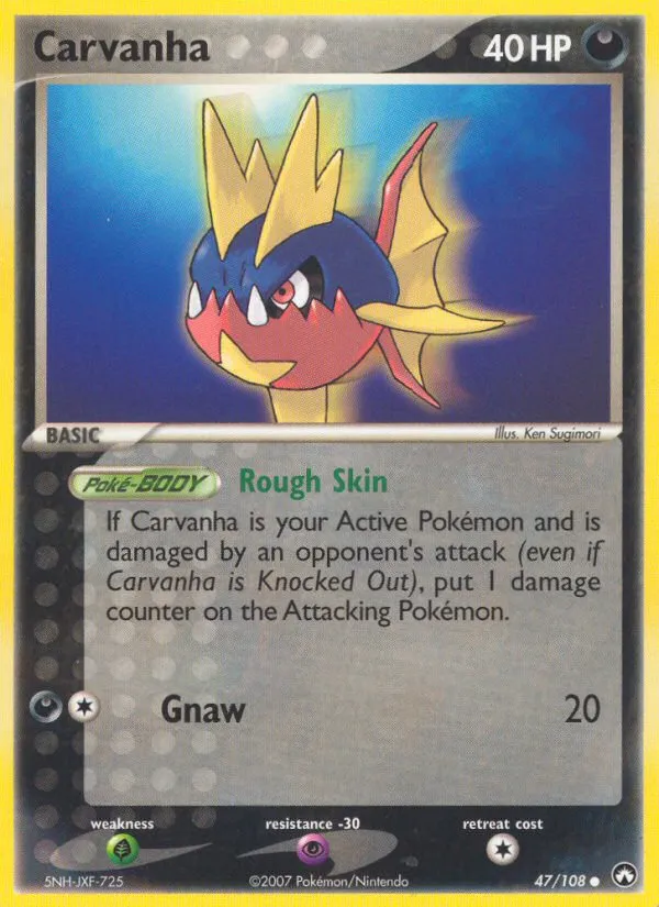 Carvanha #47, Power Keepers Reverse Foil