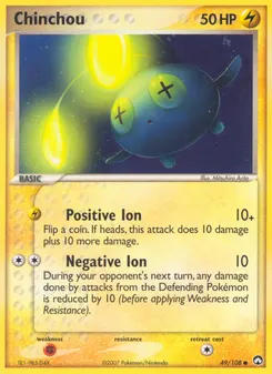 Chinchou #49, Reverse Foil