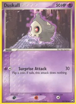 Duskull #50, Reverse Foil