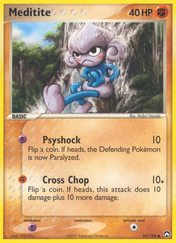 Meditite #55, Power Keepers Reverse Foil