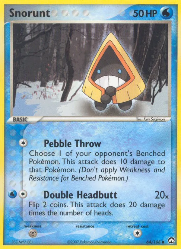 Snorunt #64, Power Keepers