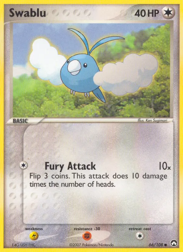 Swablu #66, Power Keepers Reverse Foil