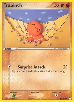 Trapinch #68, Reverse Foil