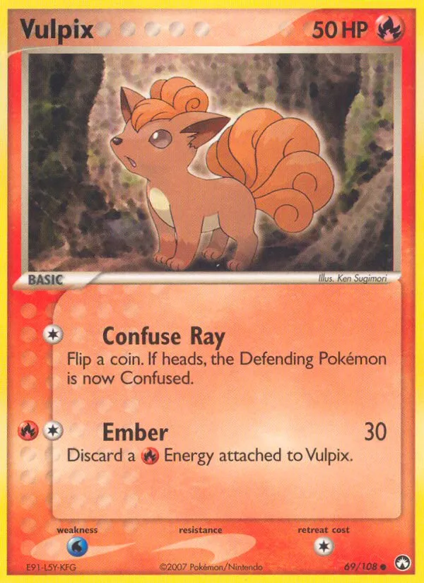 Vulpix #69, Power Keepers