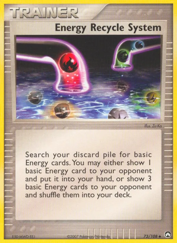 Energy Recycle System #73, Power Keepers