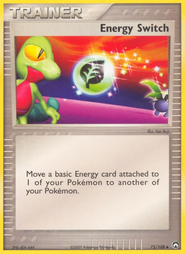 Energy Switch #75, Power Keepers Reverse Foil