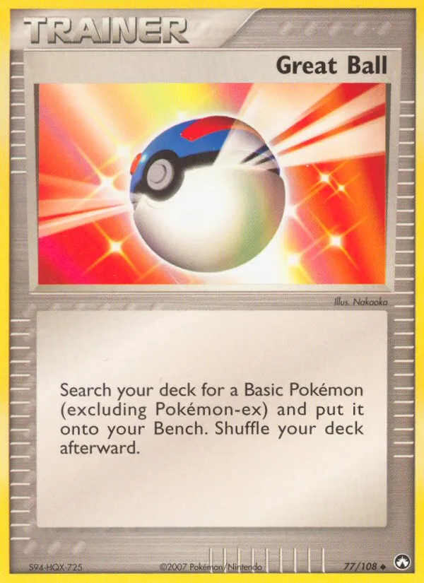 Great Ball #77, Power Keepers Reverse Foil