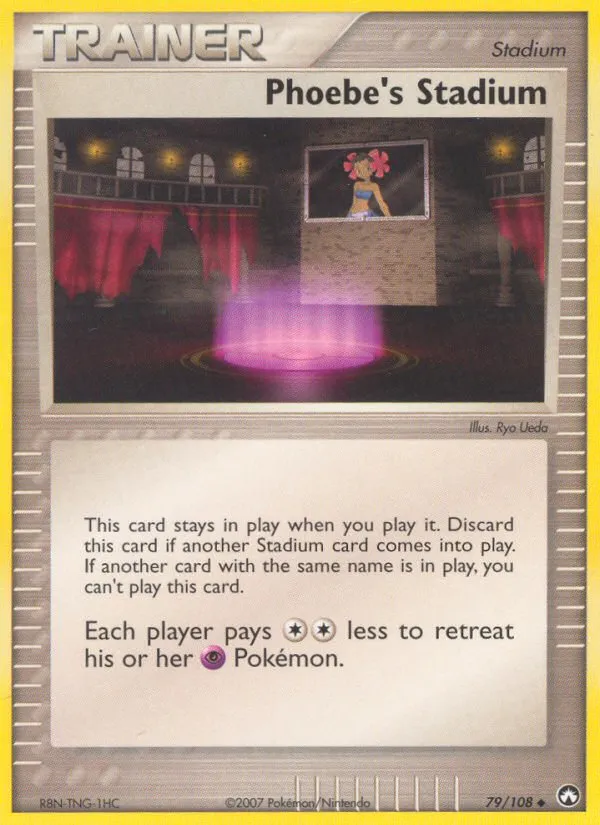 Phoebe's Stadium #79, Power Keepers Reverse Foil