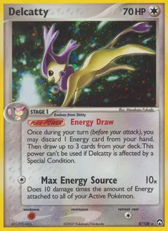 Delcatty #8, Dark Blast Theme Deck