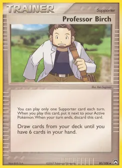 Professor Birch #80, Reverse Foil