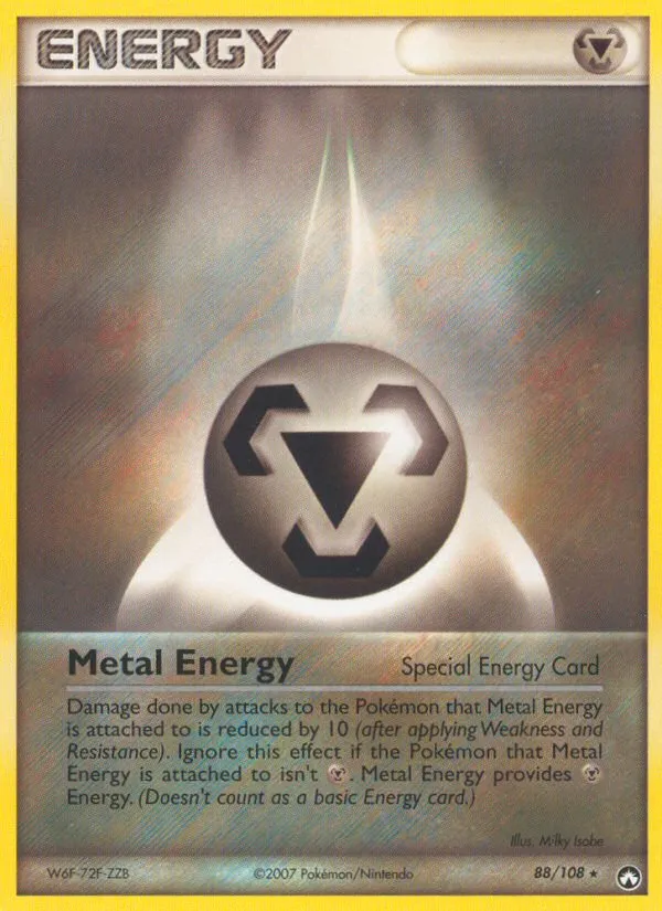 Metal Energy #88, Power Keepers Reverse Foil