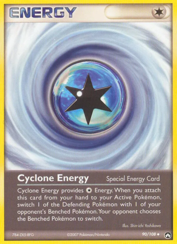 Cyclone Energy #90, Power Keepers Reverse Foil