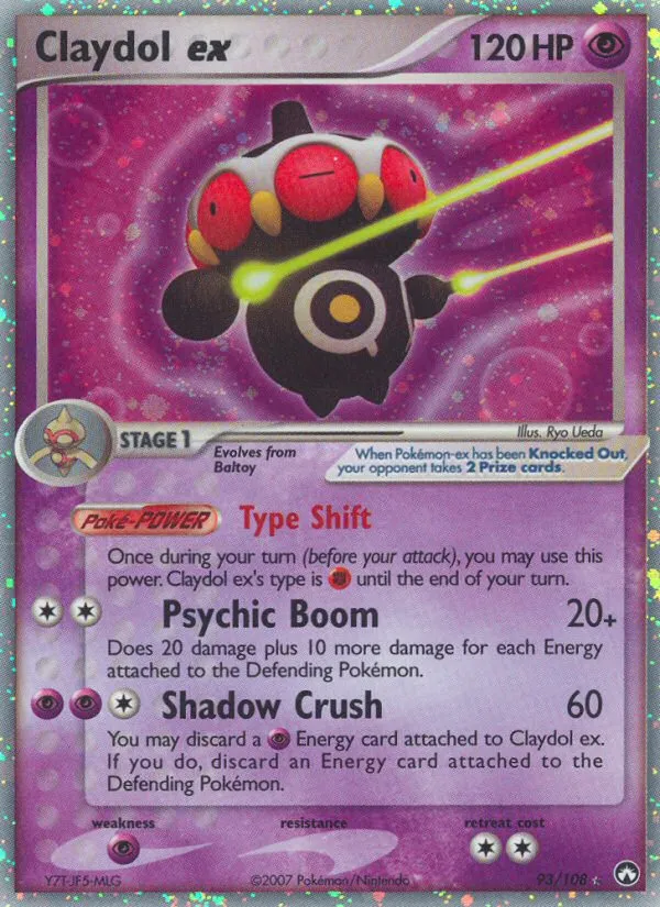 Claydol ex #93, Power Keepers